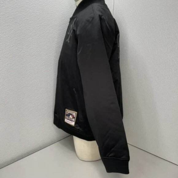 NEW MITCHELL & NESS Men's Jacket Full Zip New York METS Size XL Black - Picture 3 of 8